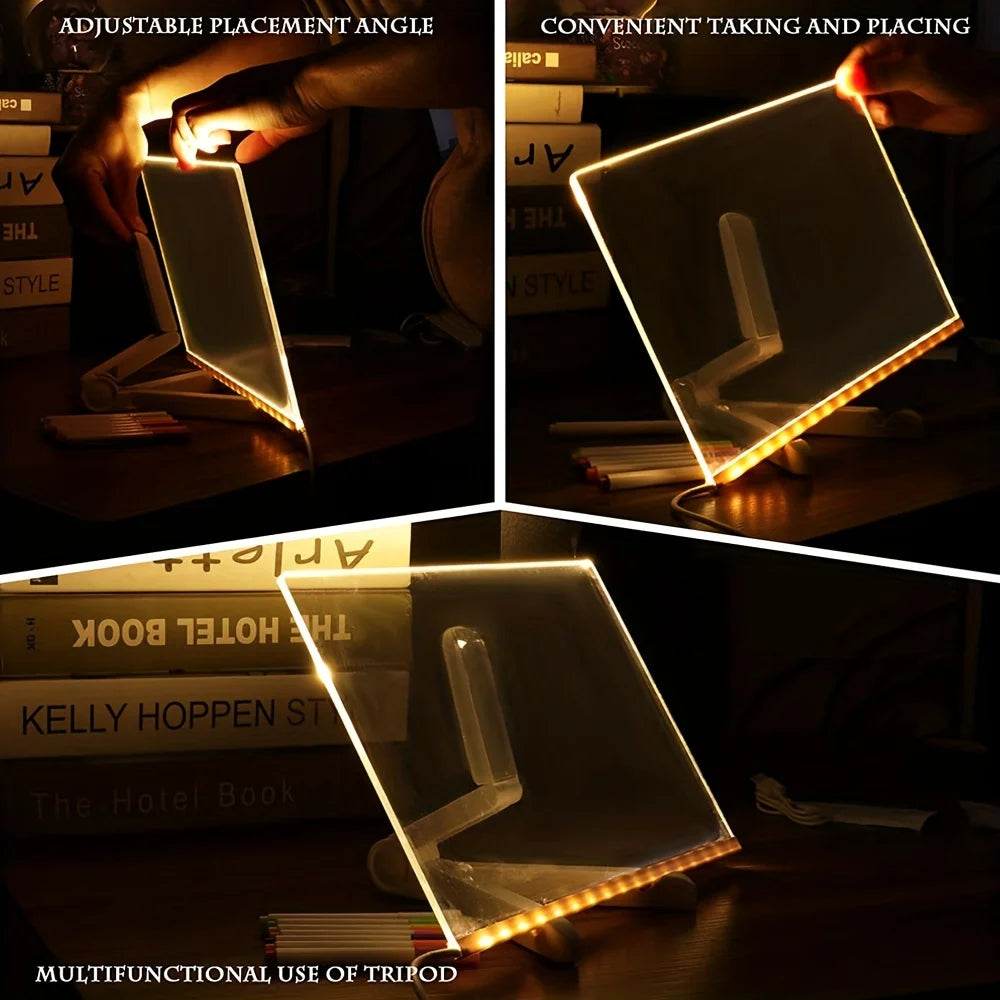 GlowDoodle™ LED Drawing Board