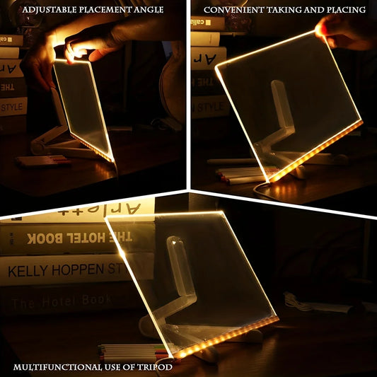 GlowDoodle™ LED Drawing Board