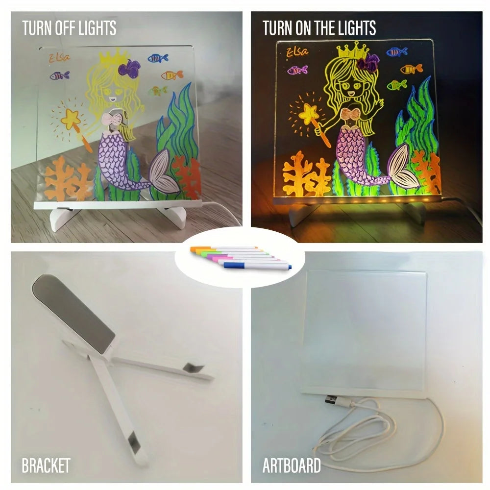GlowDoodle™ LED Drawing Board