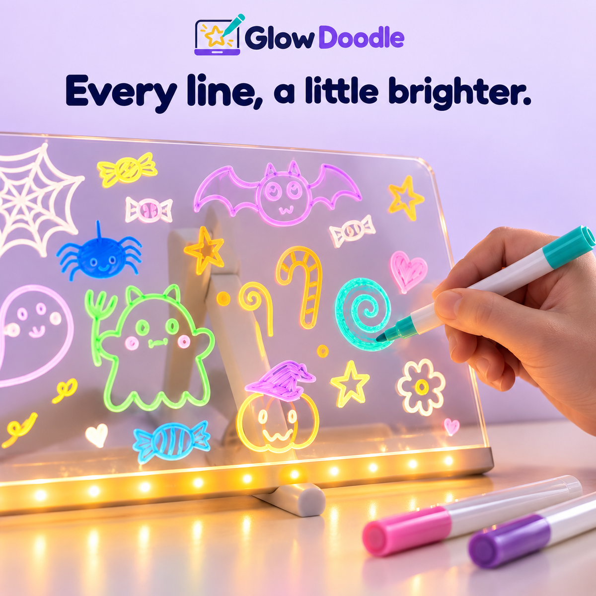 LED drawing board